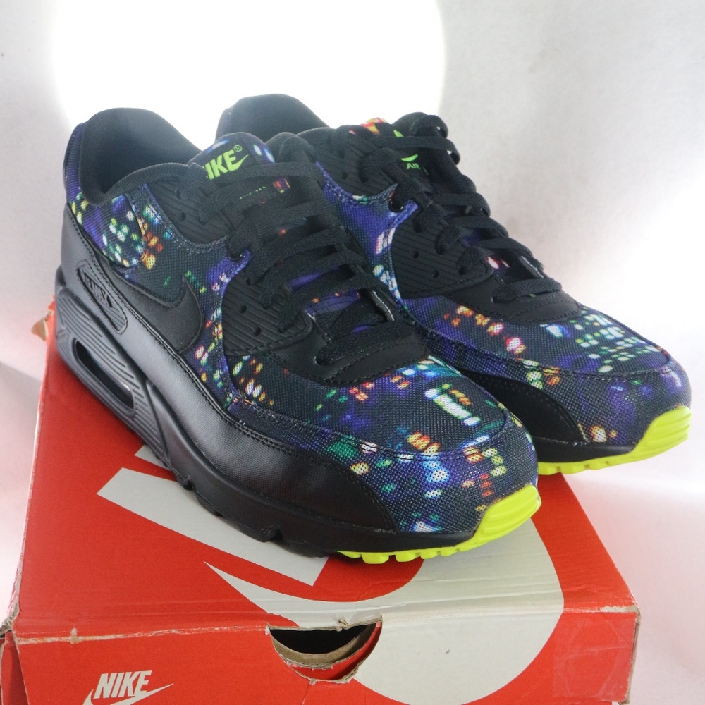 NIKE Air Max 90 Premium 'City Lights' Sneakers Sz 11.5 US Men - Picture 5 of 8